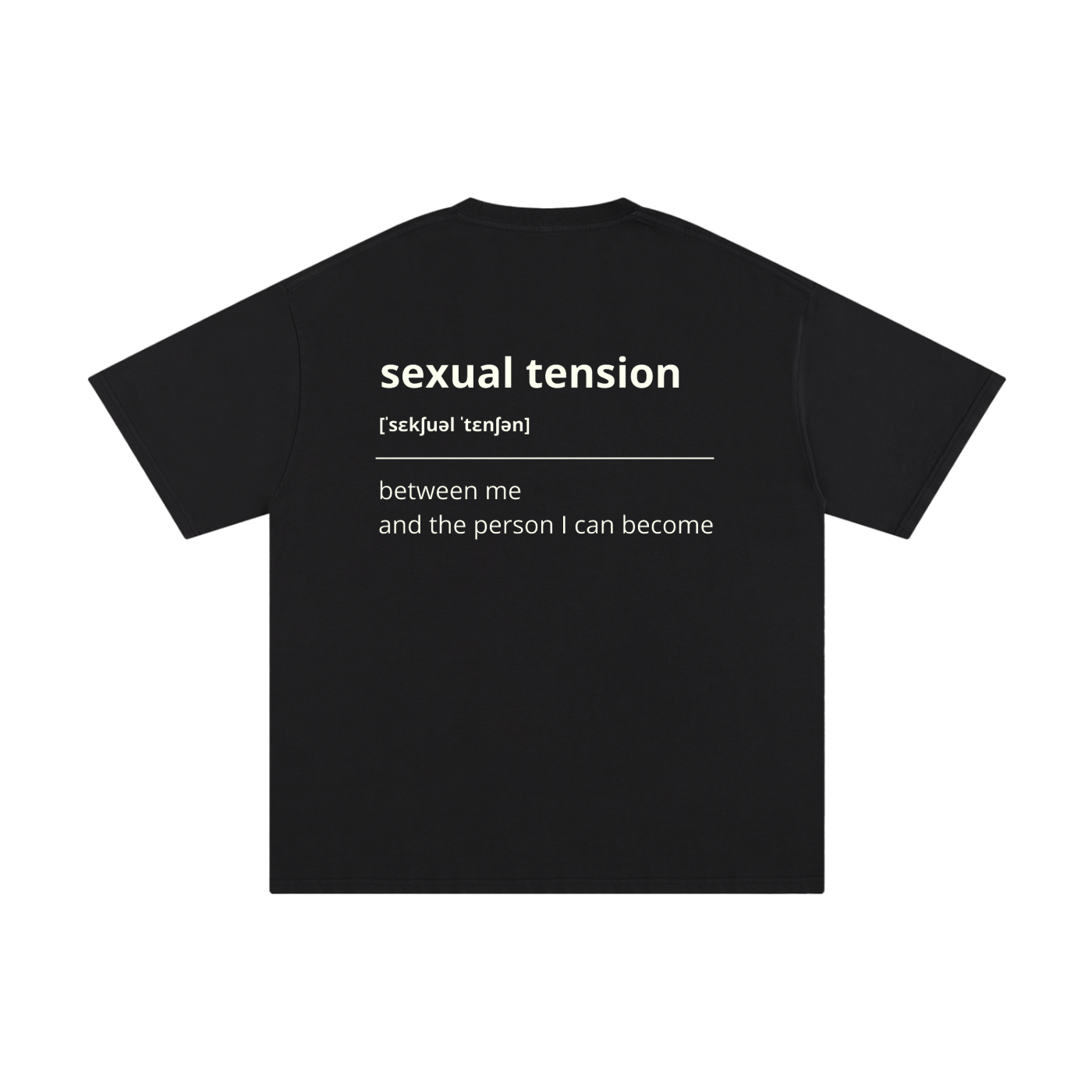 "TENSION" SHIRT DARK