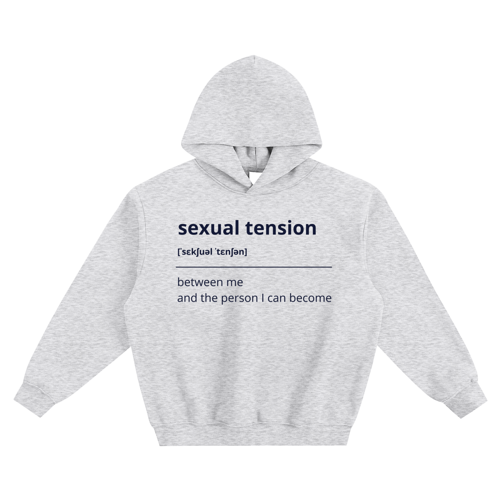 "TENSION" FLEECE HOODIE