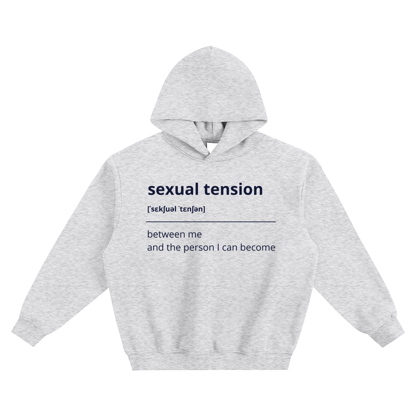 "TENSION" FLEECE HOODIE