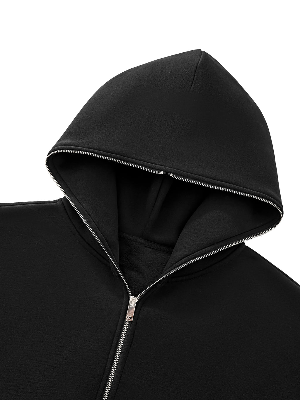 "NOTHING" ZIP HOODIE