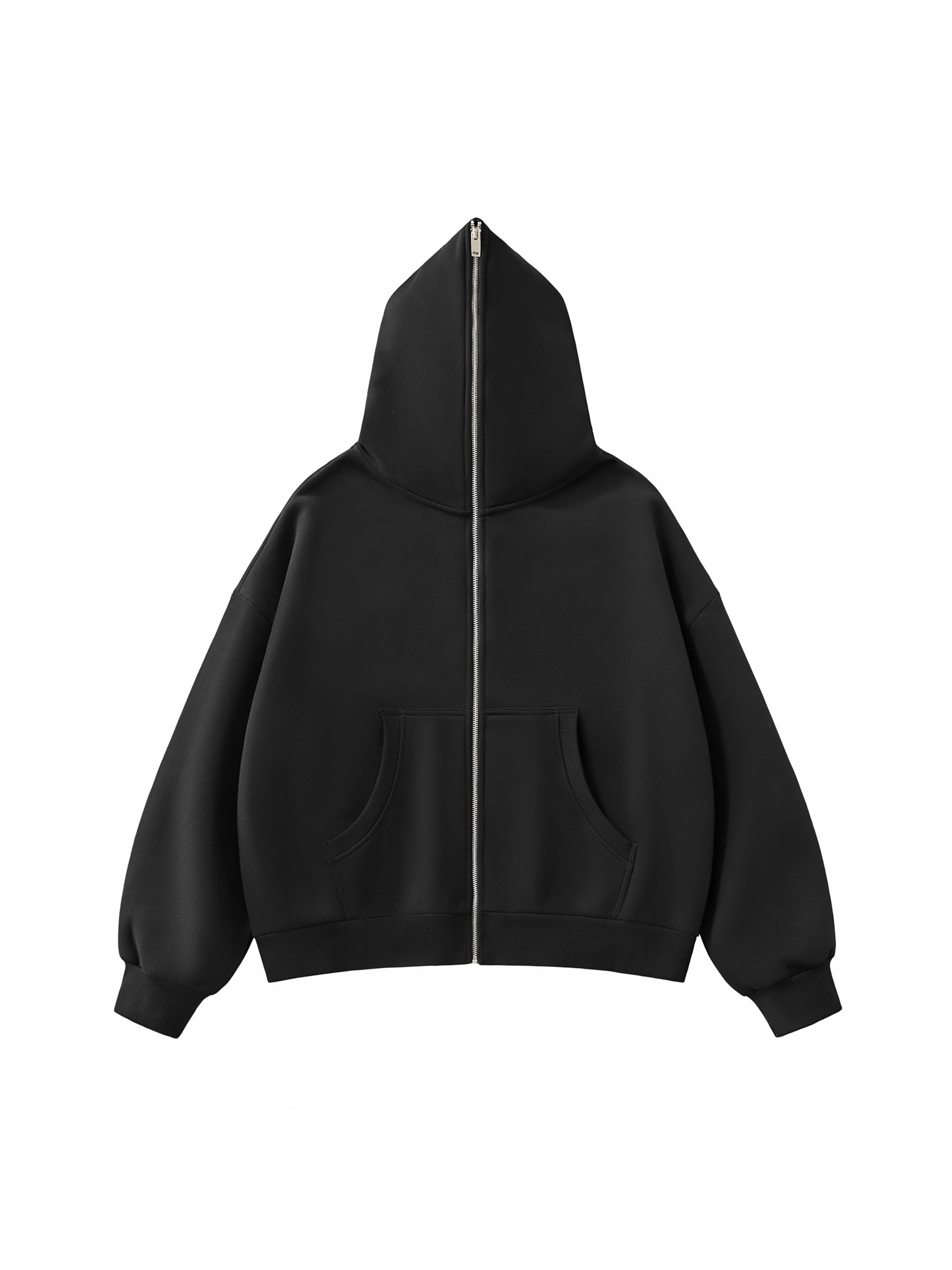 "NOTHING" ZIP HOODIE